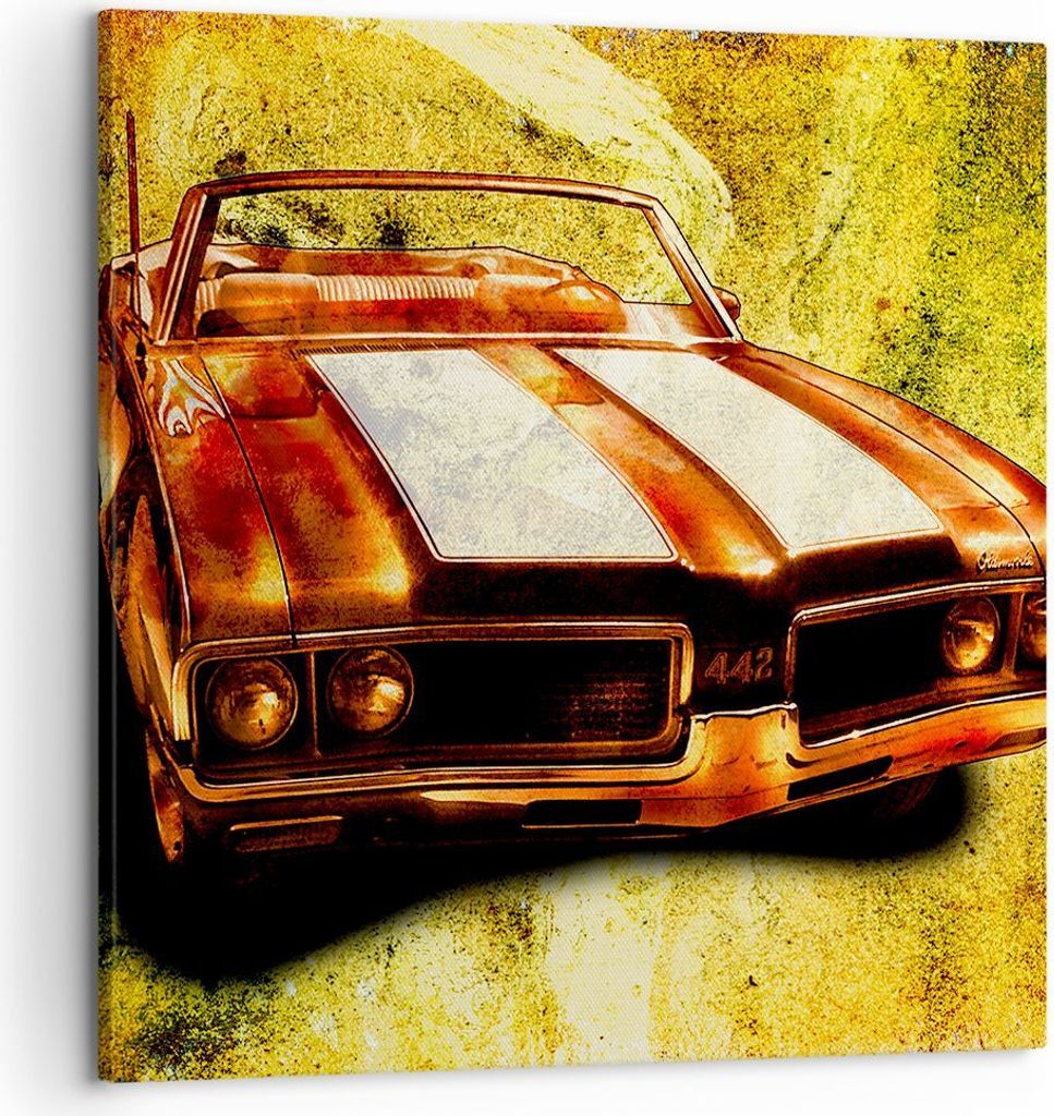 Bild auf Leinwand - Leinwandbild - Auto Geschwindigkeit Produktbild 