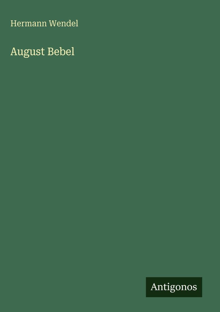 August Bebel