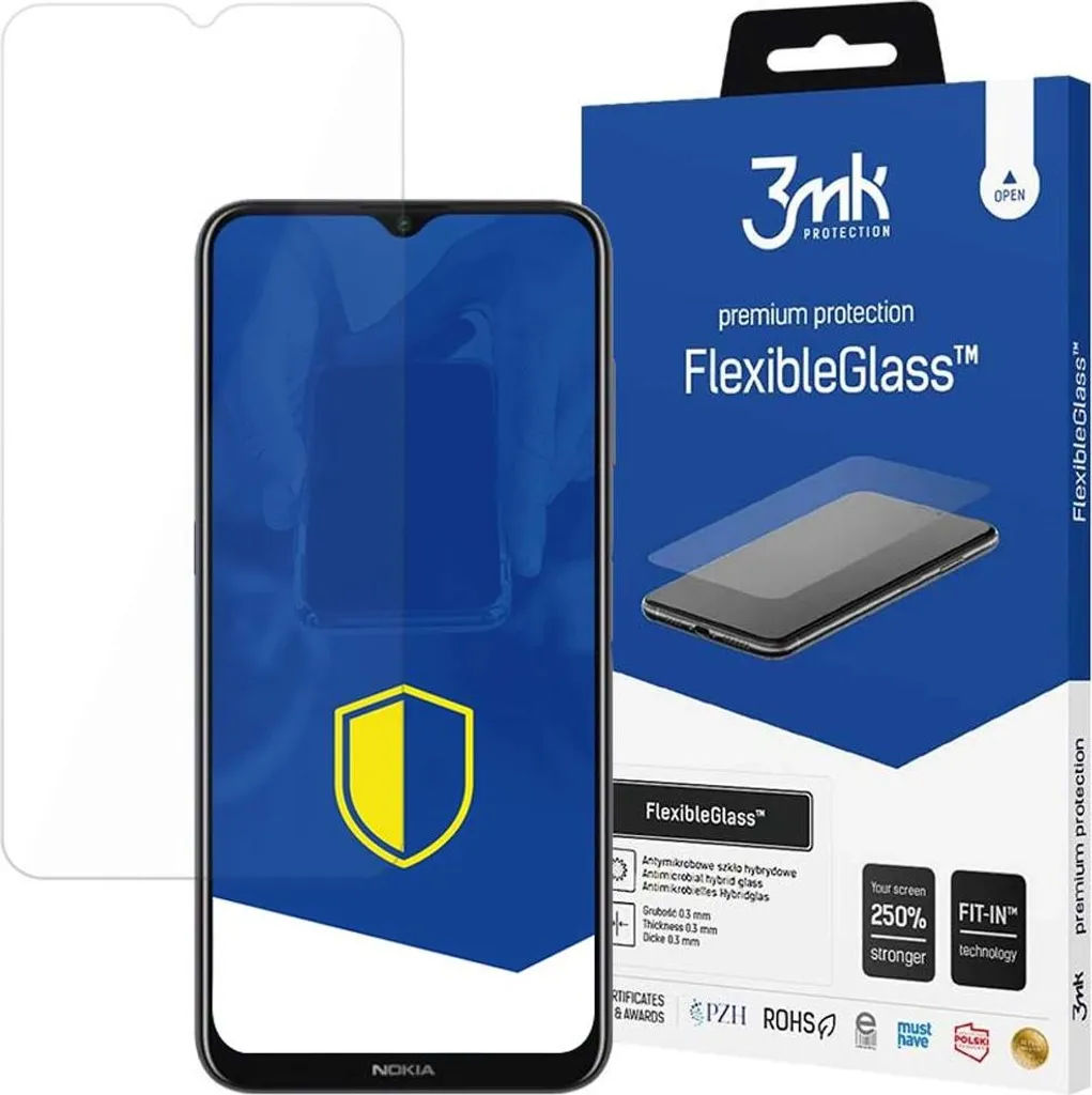 Nokia G20 Vetro Flessibile 3Mk - Protezione Ibrida Infrangibile Shop