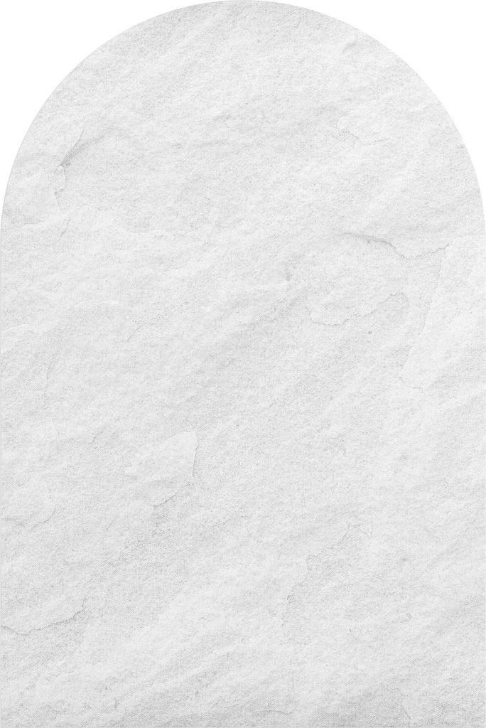 DEQORI Fototapete Rundbogen 120x180 cm 'Reine Schiefersteintextur' Wand Tapete Sticker