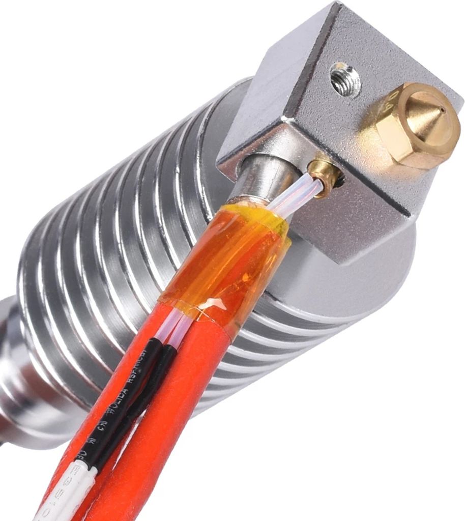 UNIXYZ Upgraded All Metal i3 Mega Hotend für ANYCUBIC i3 MEGA, i3 Mega X, Mega S, Mega Pro V5 J-Head Hot End mit extra 0,4mm gehärtetem Stahl Düse
