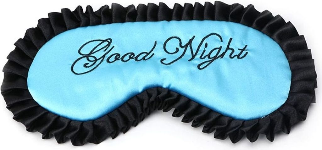 Schlafmaske, Farbe:Blau