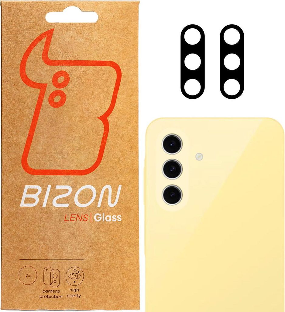 Szkło na aparat Bizon Glass Lens do Galaxy A26 5G, 2 sztuki Produktbild 
