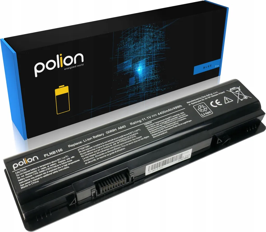 Batteria DELL Vostro 4400mAh POLION - L'Energia che ti Serve! - 1