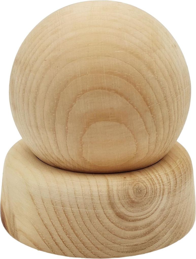 Zirben/Arven Kugeln in verschiedenen Größen Holzkugel Deko V-40.10-008