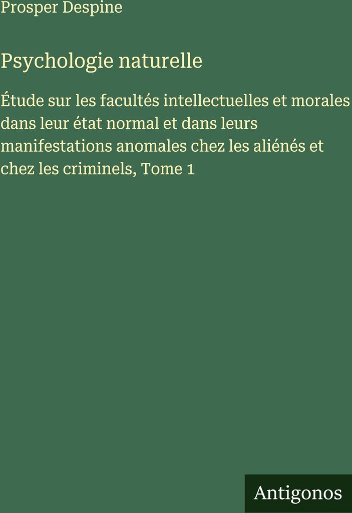 Natürliche Psychologie