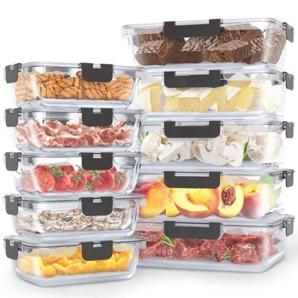 Avalo Vershoudbakjes Glas - Meal Prep Bakjes - Productafbeelding 