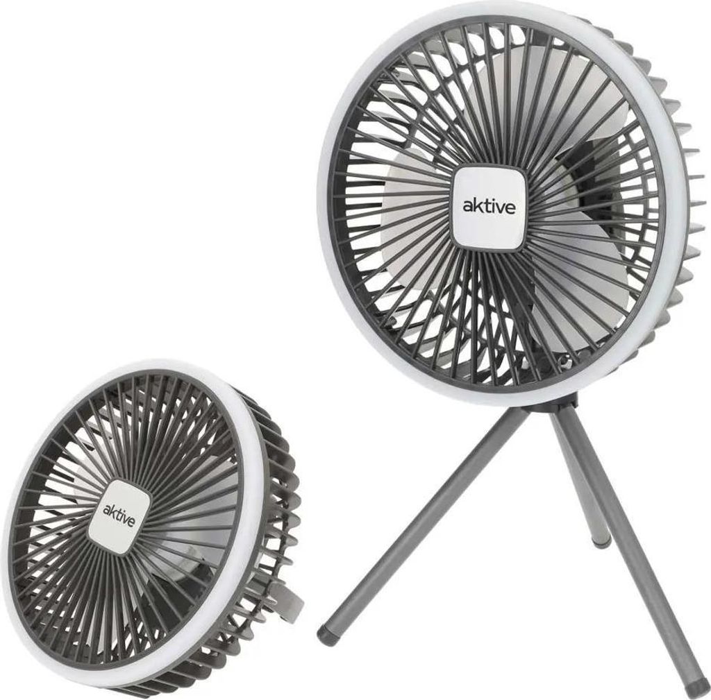 Aktive Multifunktionaler Ø Usb-portabler Ventilator 17 Cm Produktbild 