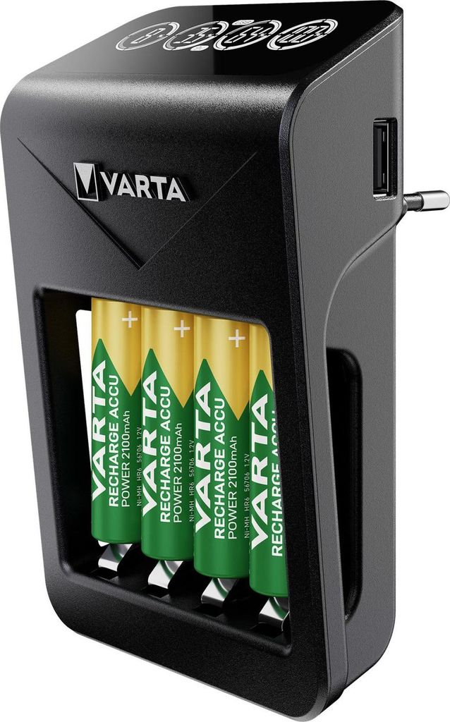 Varta 57687 chargeur de batterie Pile domestique Secteur Image du produit 