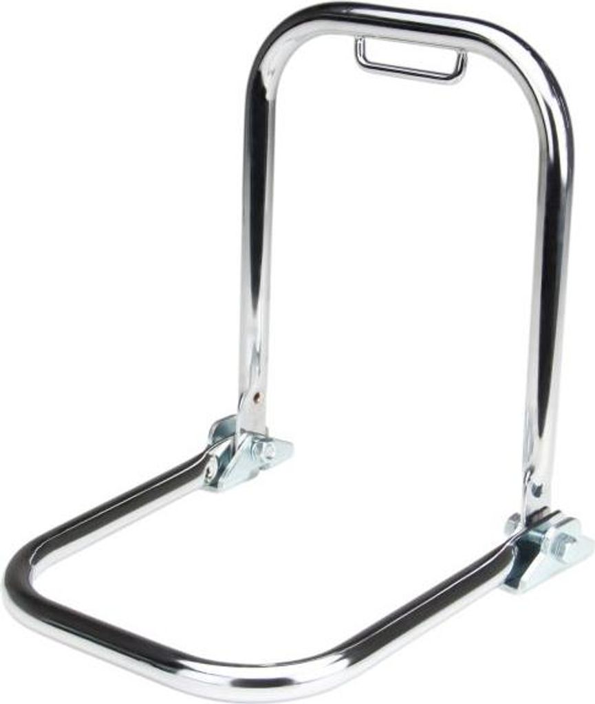 Gepäckträger Set chrom (langer Stützbügel) für Simson S50 Produktbild 