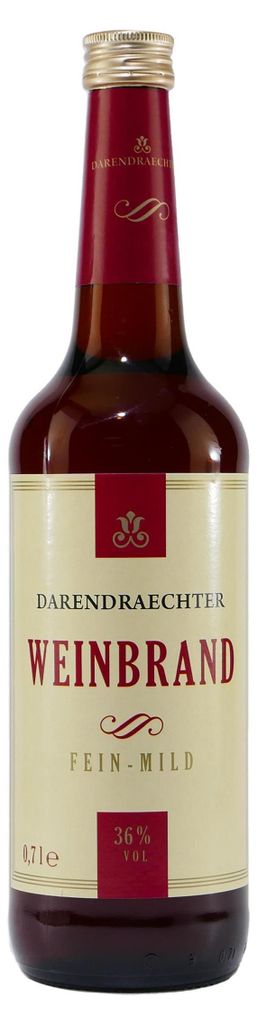Darendrächter Weinbrand -mild- Produktbild 