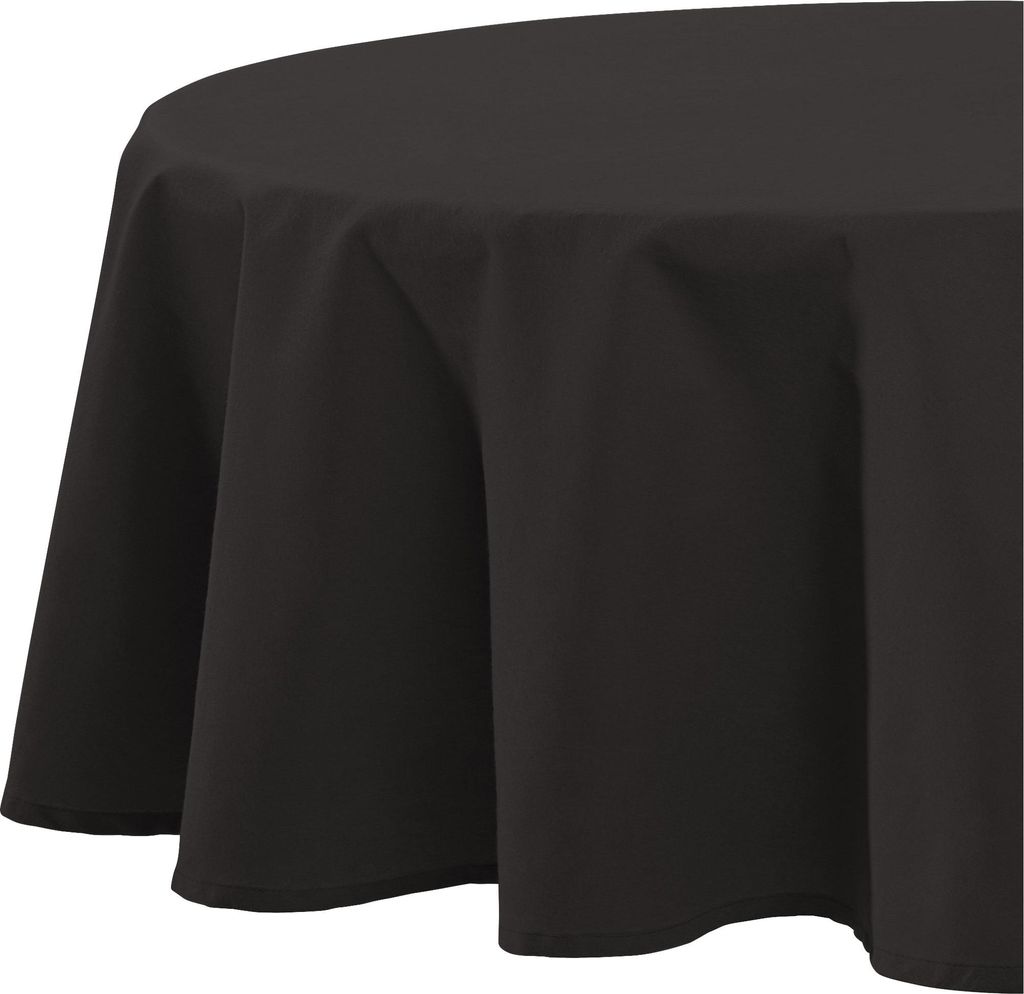 REDBEST Tischdecke Seattle" anthrazit rund: 160 cm Ø"