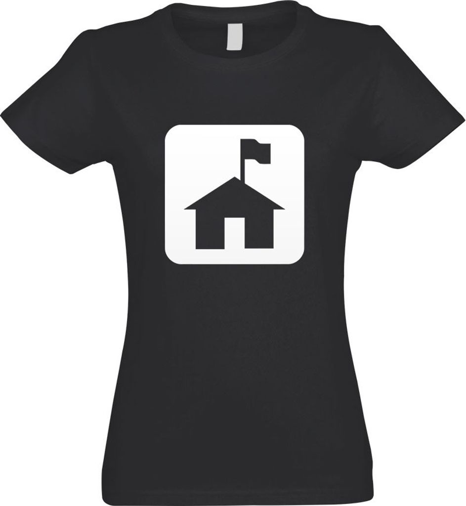 Kiwistar - T-Shirt tailliert - Damen - Graphit - Schutzhütte Kochplatz Piktogramme - mit Motiv Bedruckt - Funshirt Design - Sport - Freizeit - Dam...