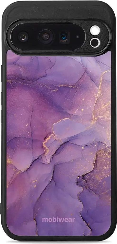 Handyhülle für Google Pixel 9 Pro XL, Mobiwear Glossy Case, Violett