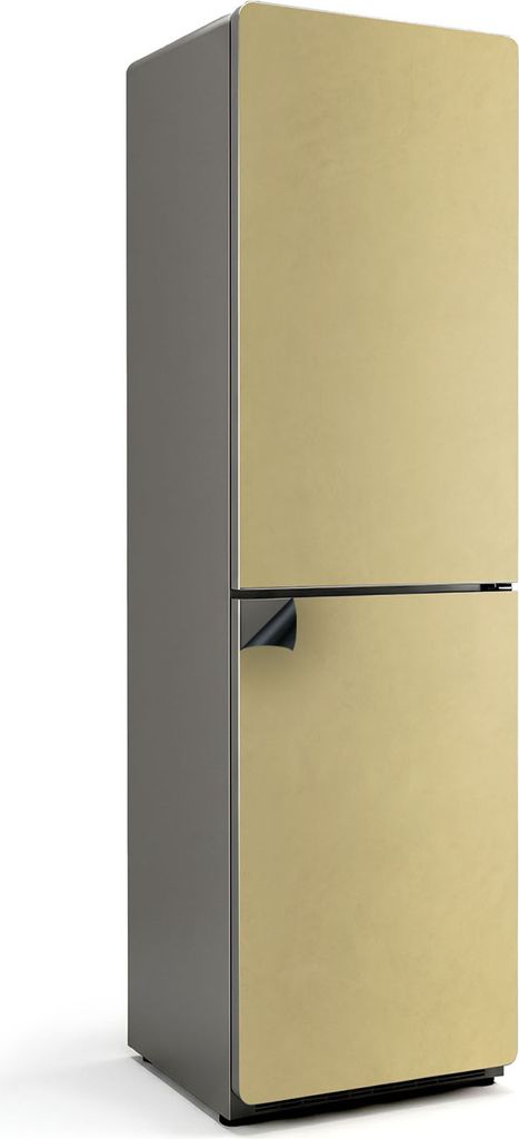 Farbe Pastellgelb – Magnetische Kühlschrank Abdeckung – Dekorfolie magnetisch Küche – Kühlschrank Magnet Deko – selbstklebende Magnettaf...