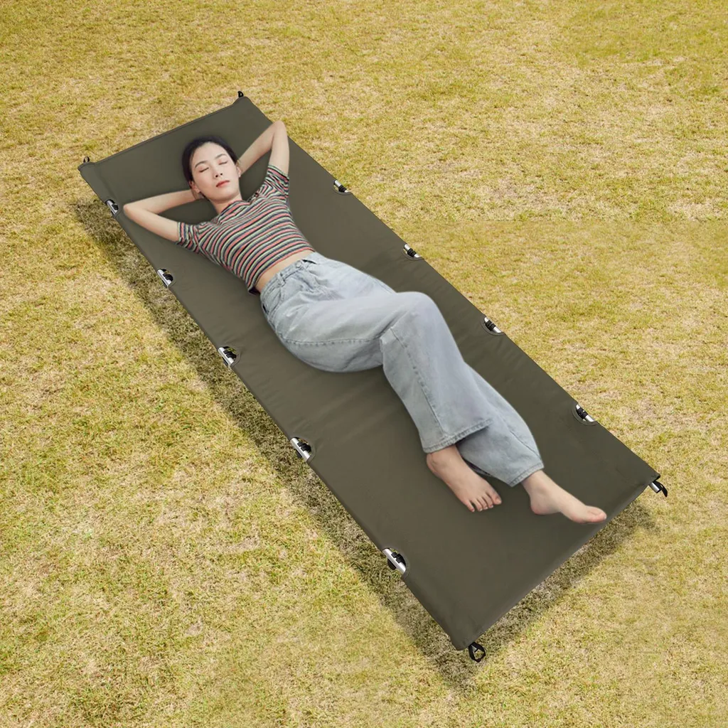 Lit de camping 2,2 kg ultra portable avec structure renforcée 150 kg - 2