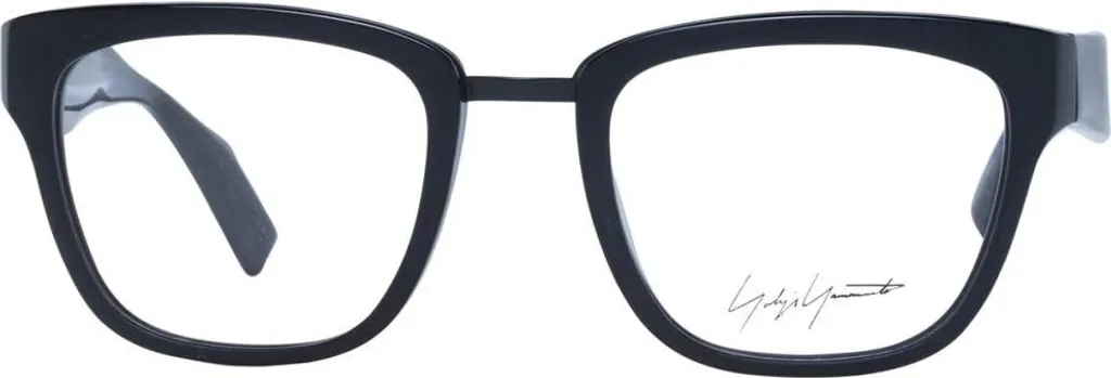 Montatura Lusso Yohji Yamamoto YY1002 50002 Occhiali Unisex Nero - 3