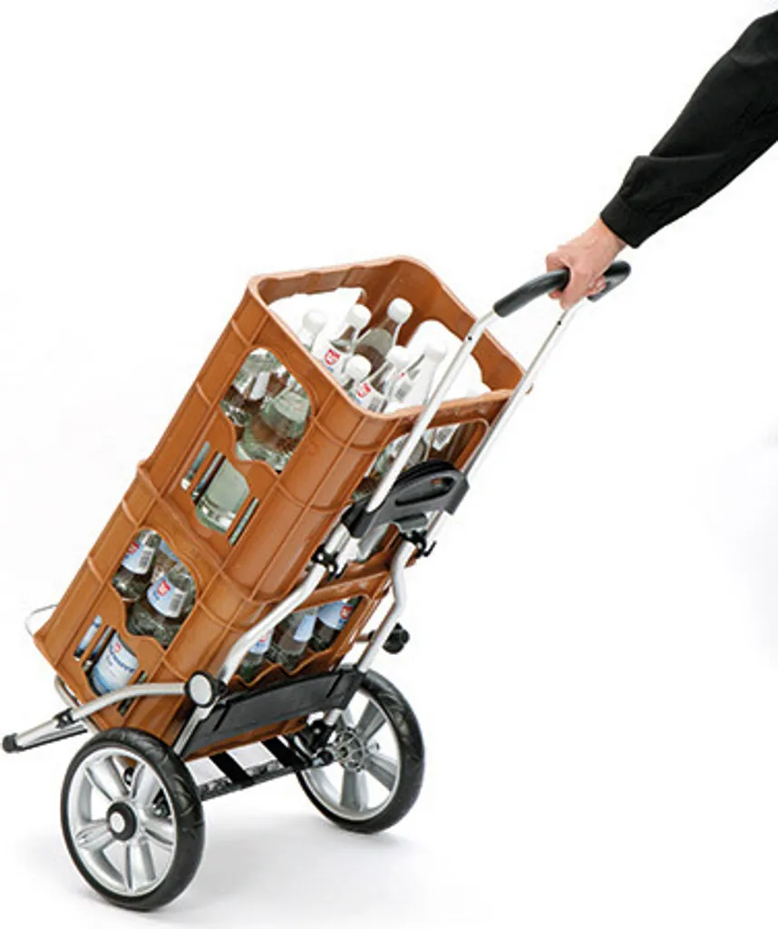 Poussette de marché Andersen Royal Shopper avec sac Ortlieb étanche - 5