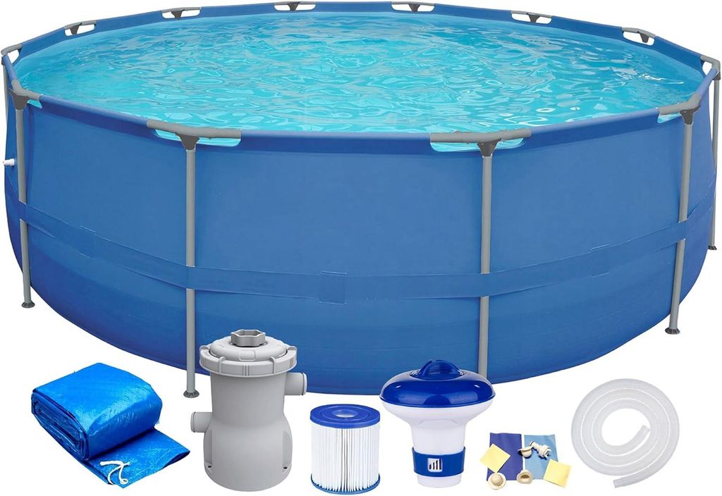 Set piscina fuori terra Walden con struttura in acciaio, Immagine del prodotto 