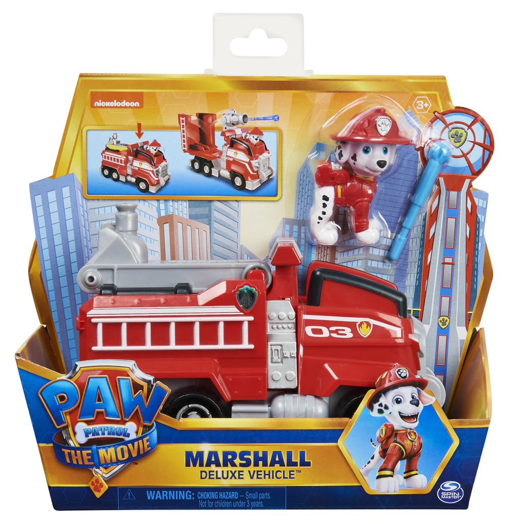 PAW Patrol Marshalls Deluxe Basis Fahrzeug aus dem Kinofilm Produktbild 