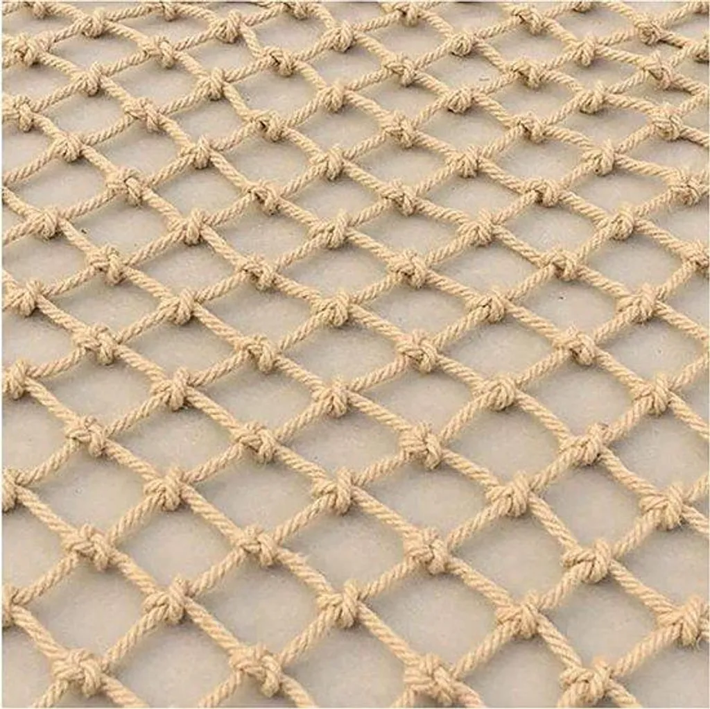 Filet de sécurité en jute 6mm pour tapis de course - Mailles 15cm 10m