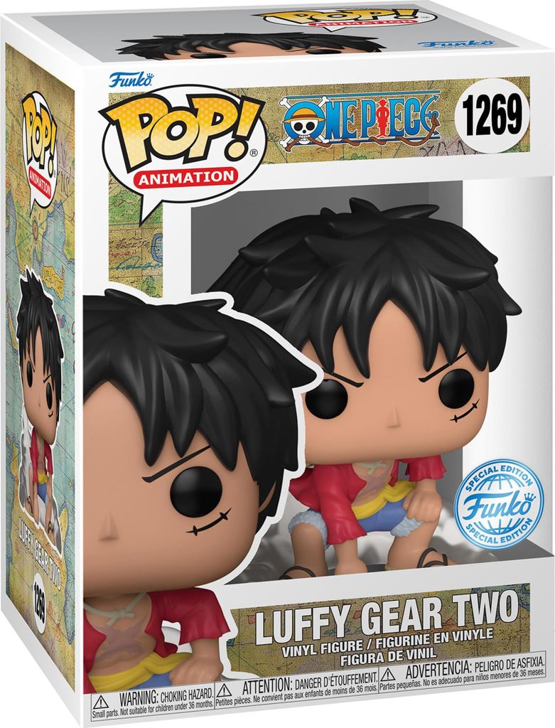 Funko POP One Piece 1269 Luffy Gear Two Special Edition Zdjęcie produktu 
