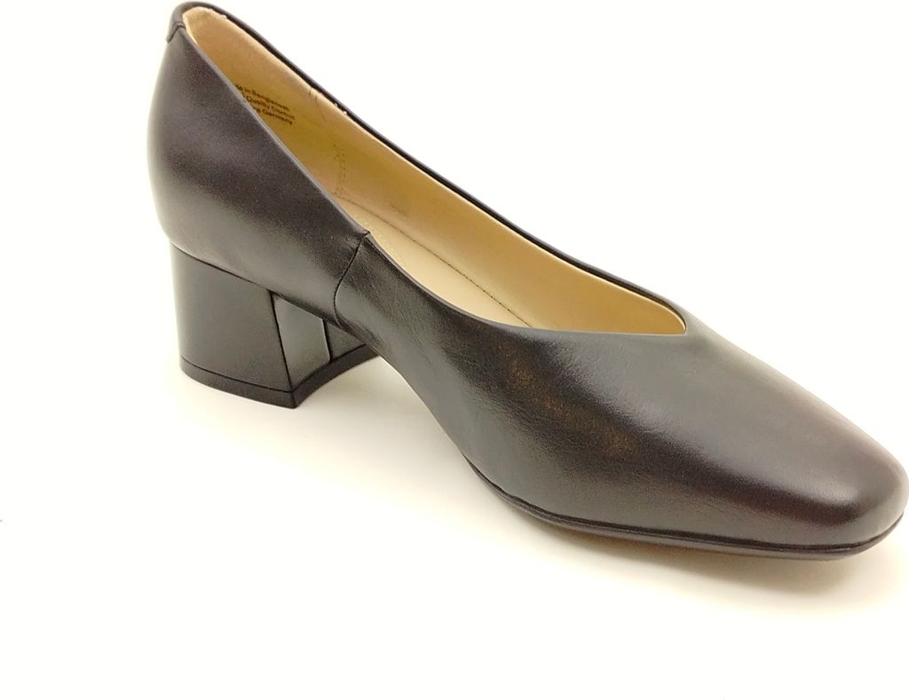 Caprice Damen Pumps 4 cm hoher Blockabsatz schwarz 41 Produktbild 10