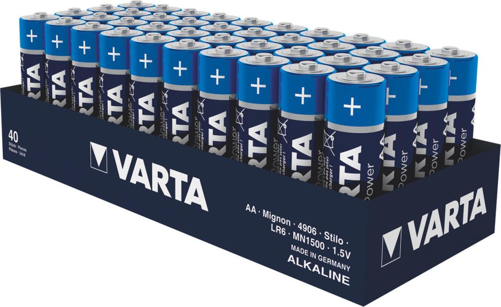 Varta Longlife Power AA, Einwegbatterie, AA, Alkali, 1,5 V, Produktbild 