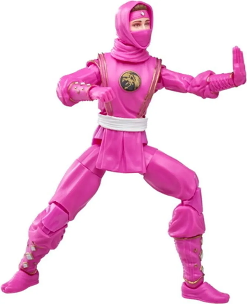 Figurine Power Rangers Mighty Morphin Ninja Ranger Pink Lightning Collection