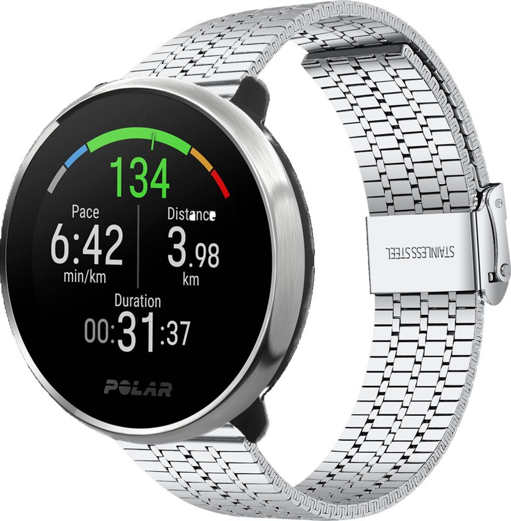 Strap-it Stahlarmband - Kompatibel mit Polar Ignite Armband Produktbild 