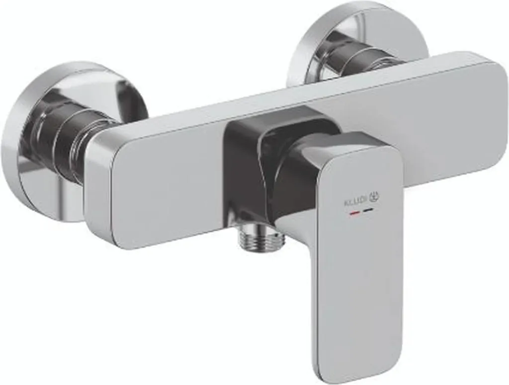 Miscelatore monocomando per doccia Kludi Renon, a sicurezza intrinseca, nero opaco, 1 pz.