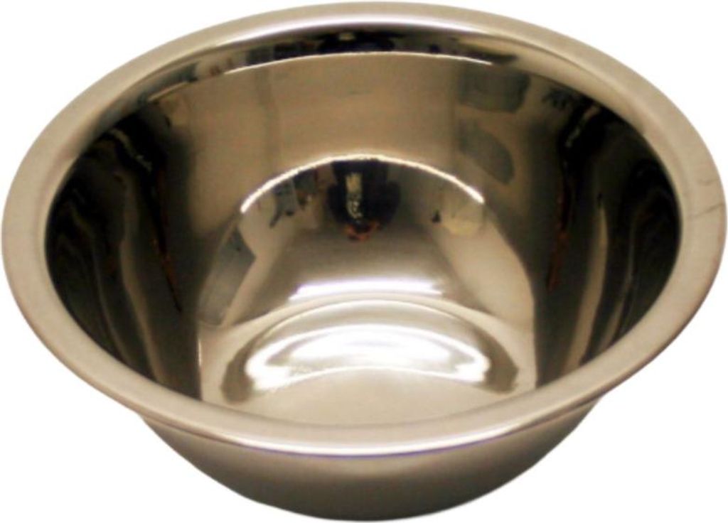 Schüssel Edelstahl Rührschüssel silberfarben 16cm Höhe 7cm Haushalt Gastrobedarf Schulz 210050