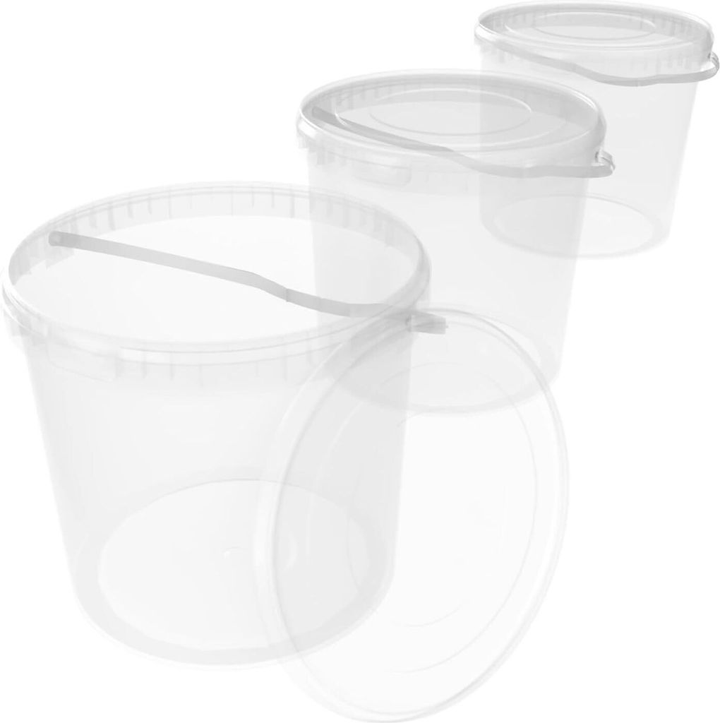 Eimer mit Deckel 10 L | Vorratseimer | Lebensmittelecht Produktbild 