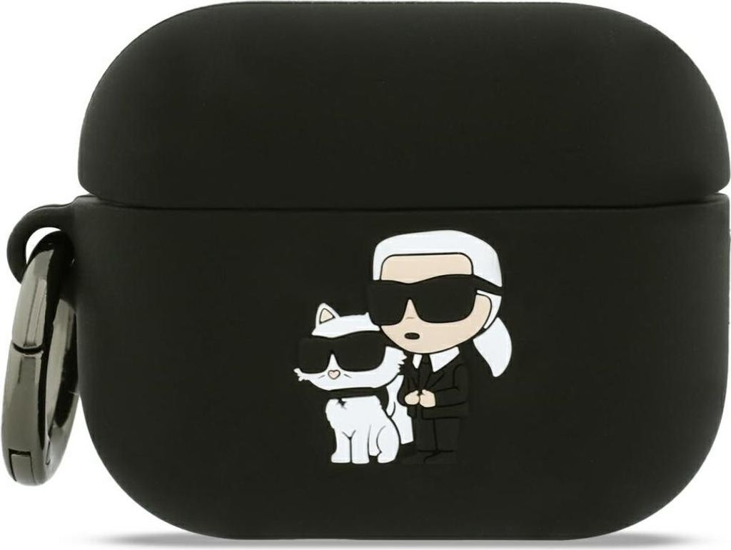 Etui Karl Lagerfeld Silicone Karl&Choupette 3D do AirPods Zdjęcie produktu 