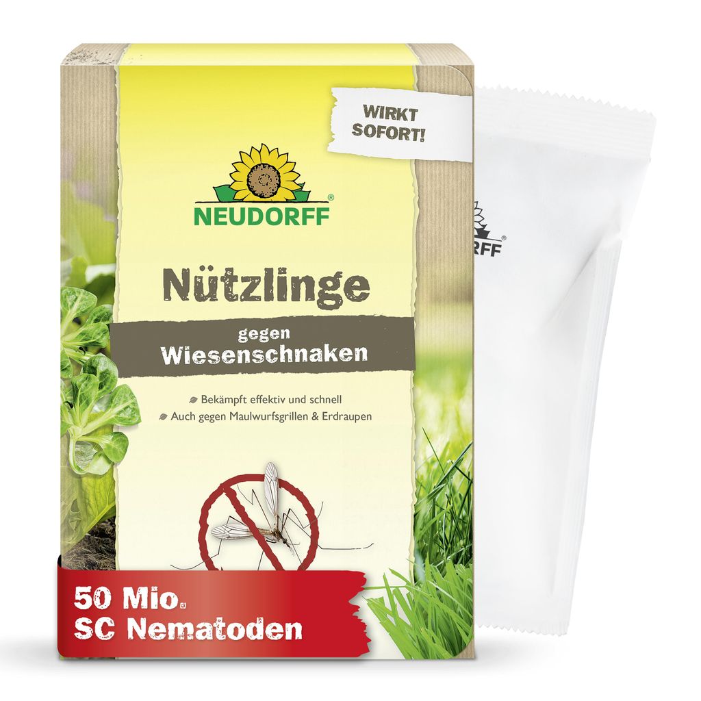 Neudorff Nützlinge gegen Wiesenschnaken, Maulwurfsgrillen Produktbild 