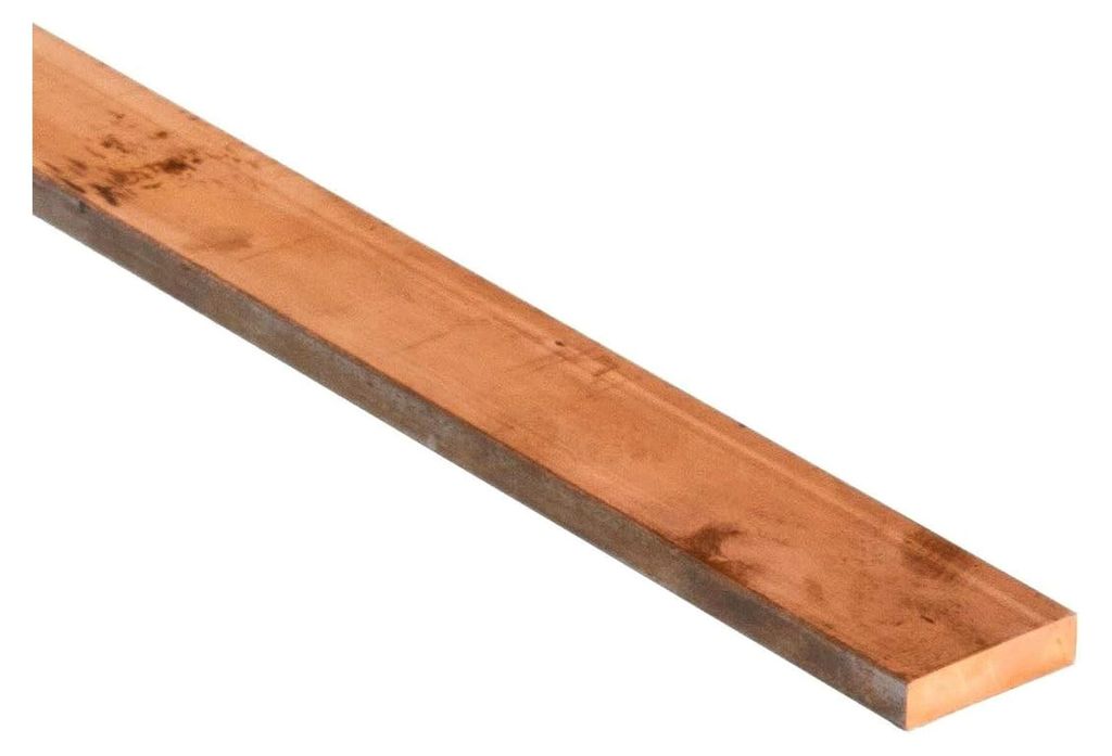 Kupfer Flachstange Flachmaterial Flach Stange Platte - 30 x 10 mm x 1000 mm