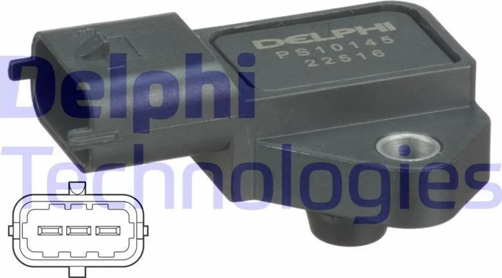 Capteur MAP Delphi PS10145 - Capteur de Pression pour Astra H et Corsa C