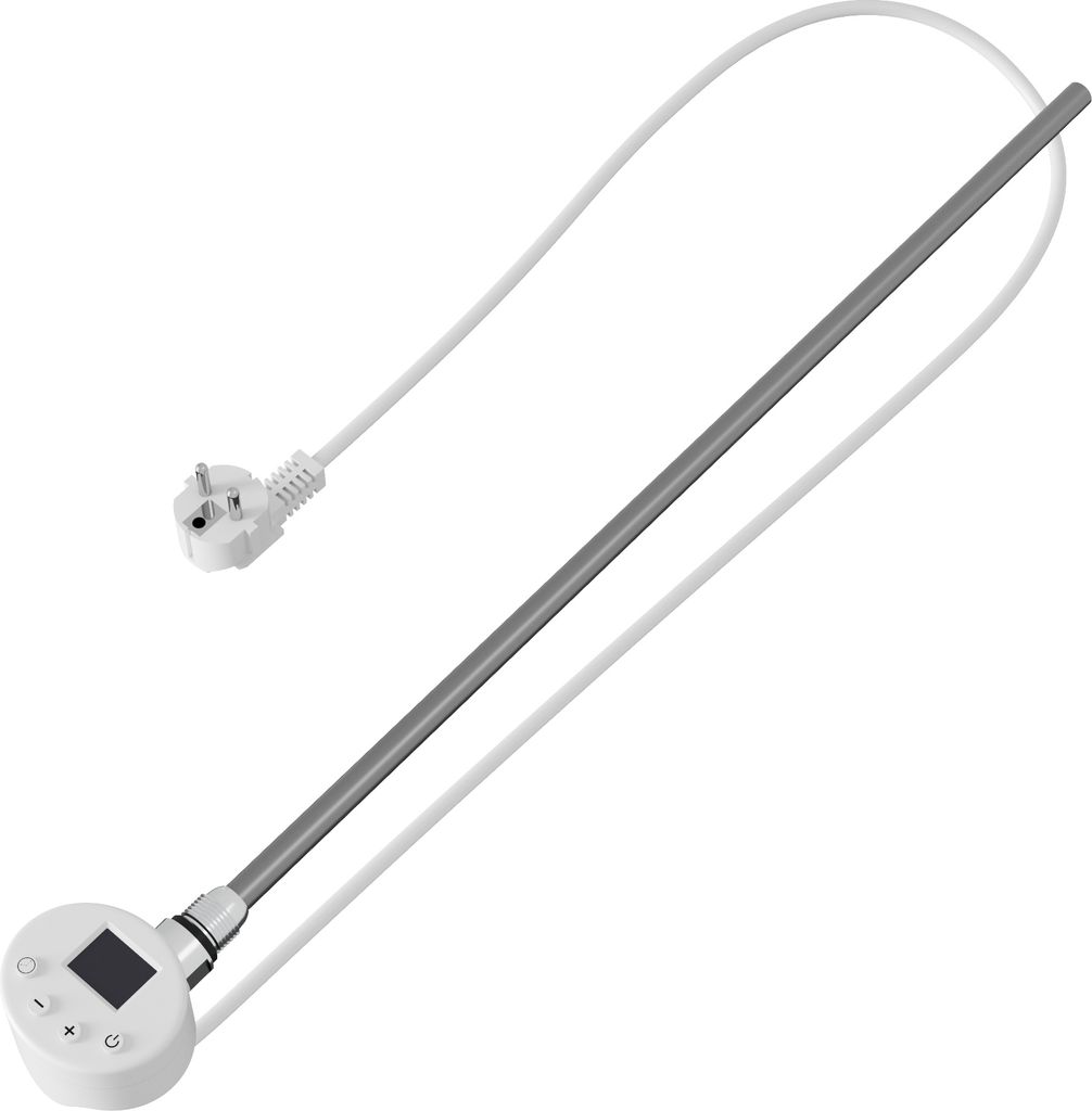 Elektrické topné těleso Bílá obrazovka LCD 600W Obrázek produktu 