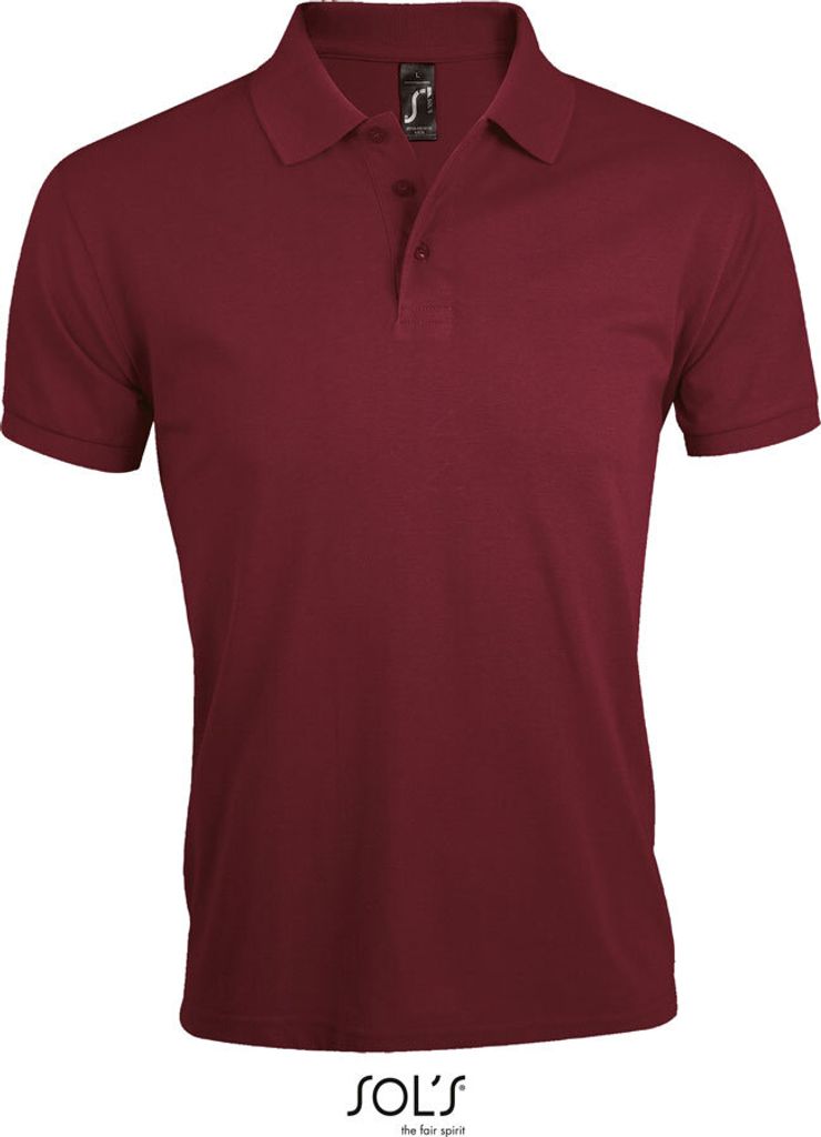 SOLs 00571 | Polo uomo Prime - Colore: Borgogna - Taglia: M Immagine del prodotto 