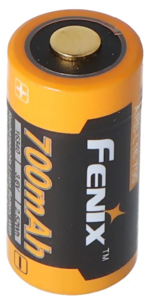 CR123 A Li-Ion Akku 16340, 3,6-3,7V, min.700mAh, typisch Produktbild 