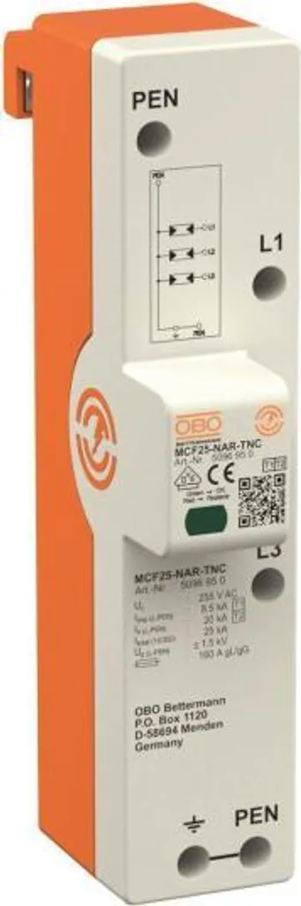 Parafoudre LightningController 3 Pôles 5096950 avec Technologie Rail
