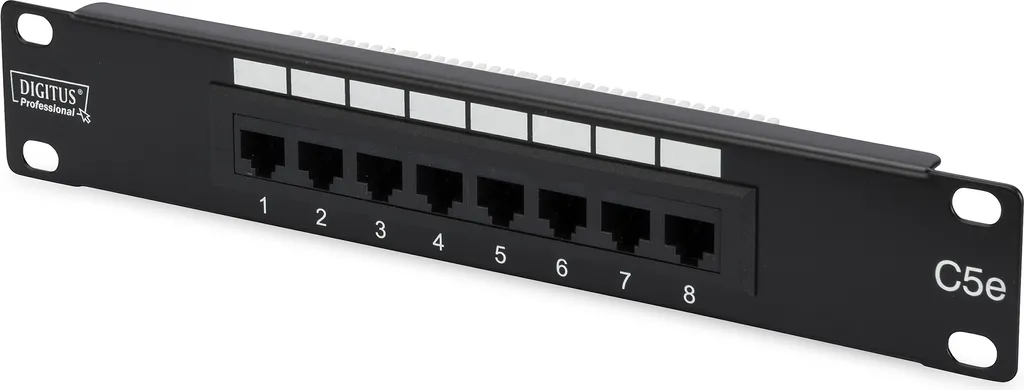 DIGITUS DN-91524U Patch Panel CAT 5e Classe D - Soluzione Rack 19"