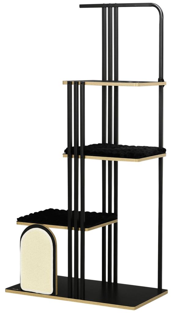 PawHut kattenboom, 170 cm. Kraboom met kussen, klimboom met Productafbeelding 