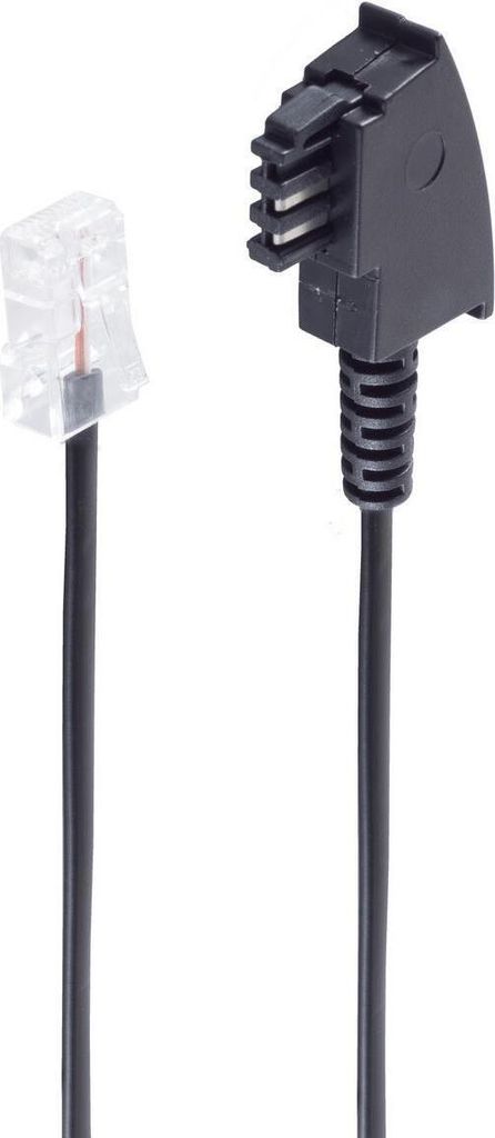 shiverpeaks -BASIC-S--TAE-F-Stecker auf RJ 45 Stecker, A-4, B-5, 1,0m (BS70002-1)
