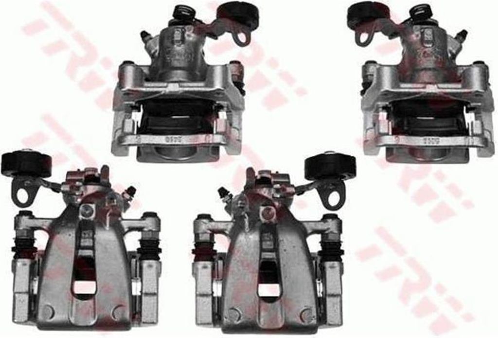 TRW Bremssattelachssatz Hinterachse CKQ101
