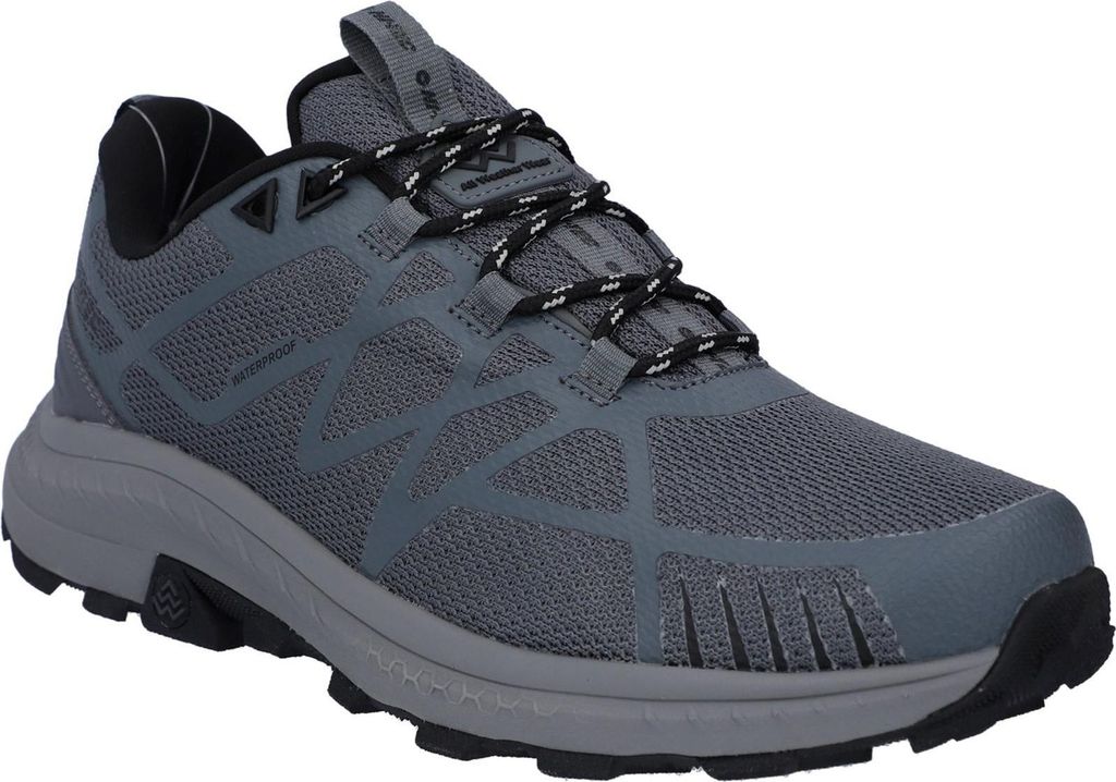 Hi-Tec - "Mauna" Wanderschuhe für Herren FS12007 (43 EU) (Grau/Schwarz)