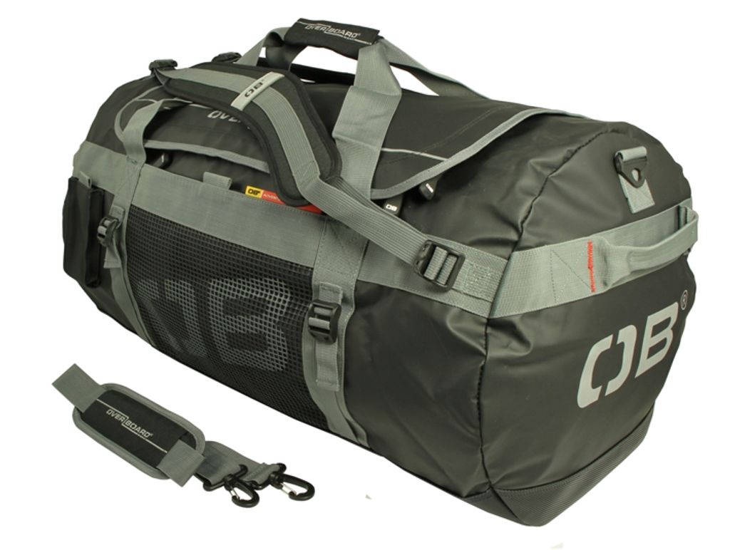 Overboard, Duffle Bag, wasserdichte Duffle Bag 90 Lit ADV Schwarz,