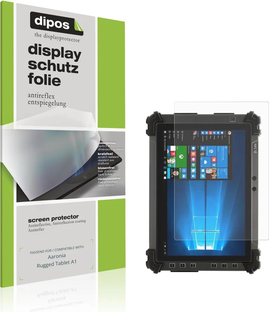 Film protecteur Aaronia Rugged Tablet A1 dipos pour usage en extérieur