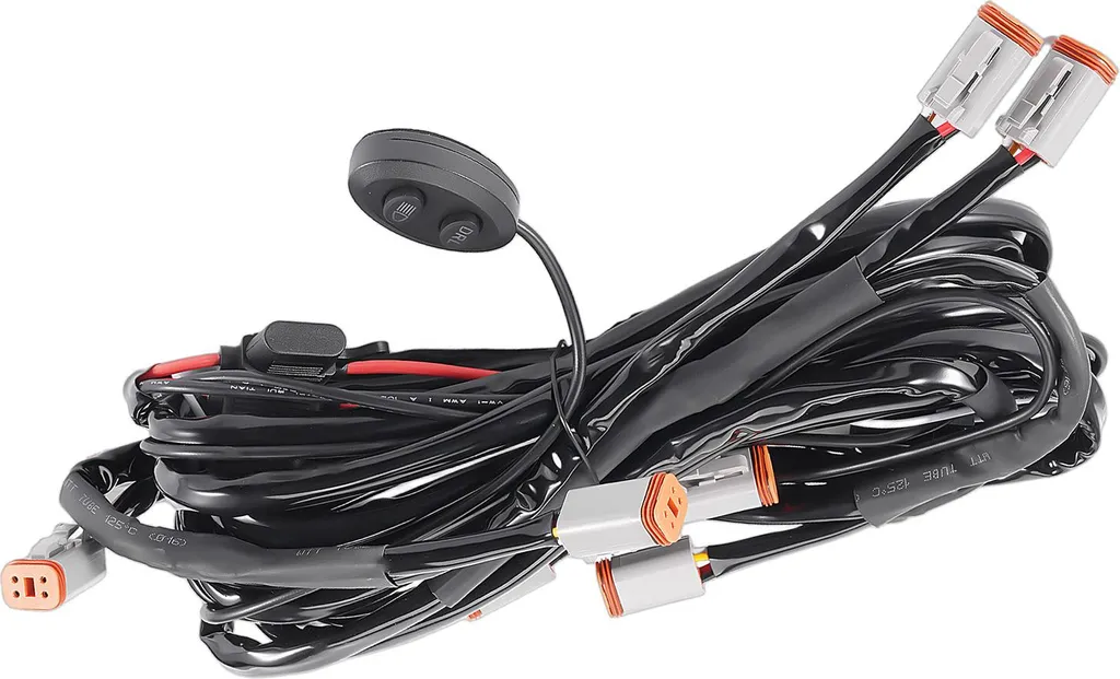 Faisceau LED 3,6m 14 AWG ultra résistant avec commande tactile 30A