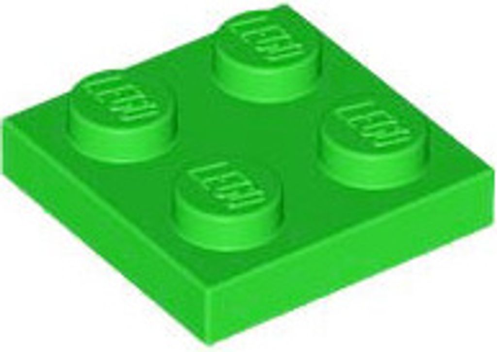 3022 Hellgrün (Bright Green) 50 Stück